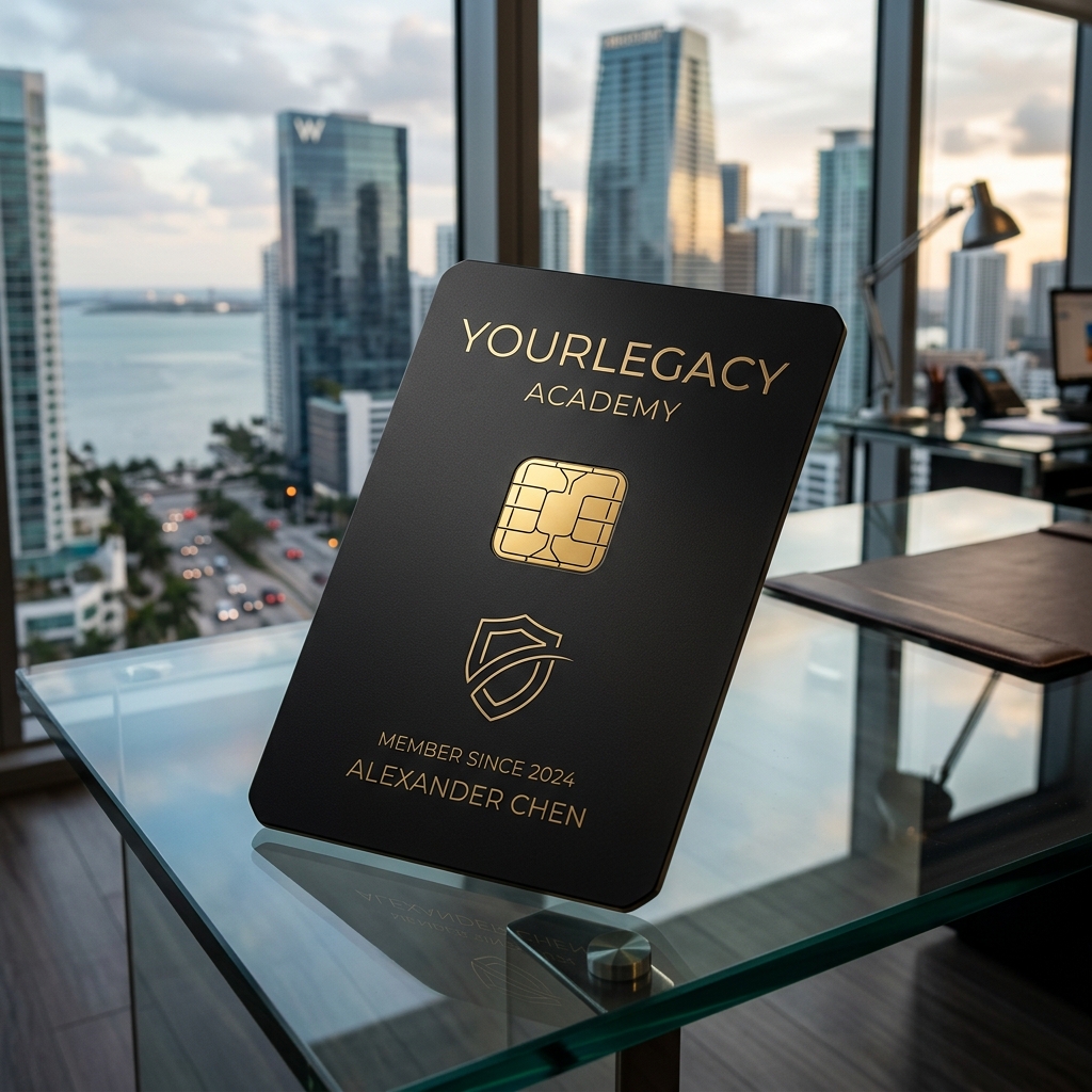 YourLegacy NFC Card Miami Luxury Edition